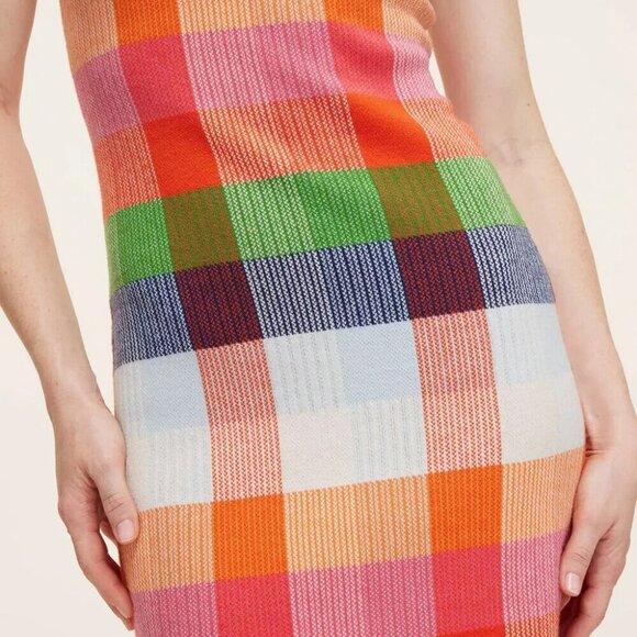 Size XXL 1X 3X | Women's Plaid Mini Sweater Dress - kate spade x target - Picture 5 of 9